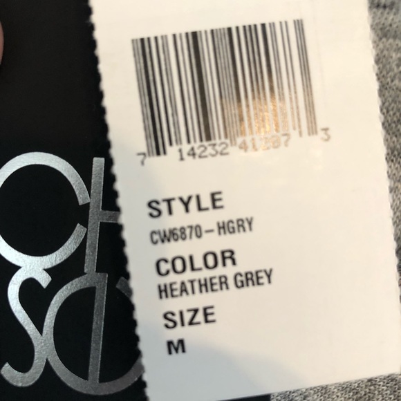 Chaser Linen Jersey Cross Cross Back Top M - Picture 5 of 6